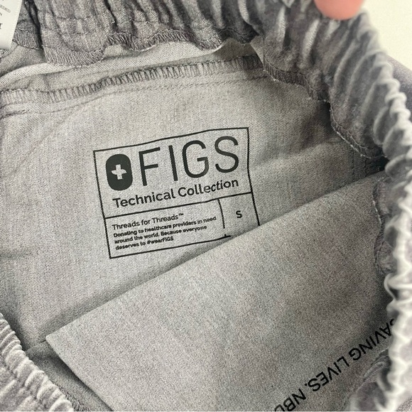 Figs Men's Tansen Jogger Scrub Pants Graphite Grey Jogger Style Size Small - Picture 9 of 11